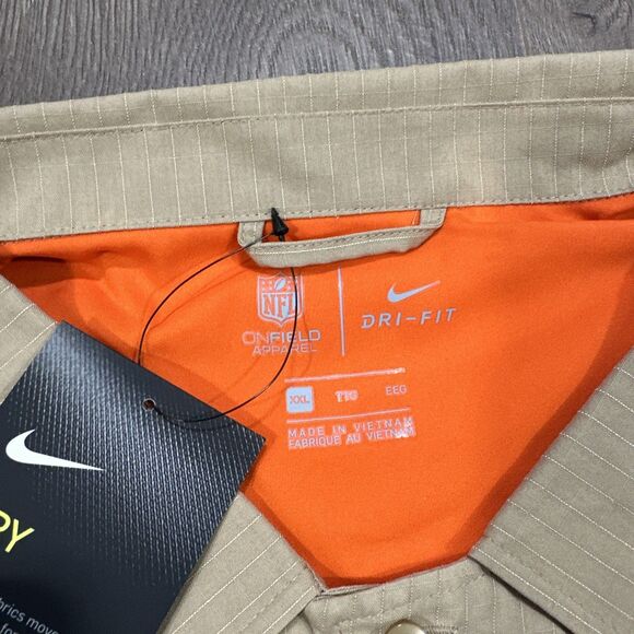 New England Patriots Nike 2019 Salute to Service Sideline Woven Button Shirt XXL - Picture 5 of 7